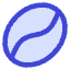 Coffee Bean Icon from Core Duo Set