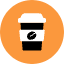 Coffee Paper Glass Icon from Kameleon Pop Set
