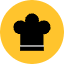 Cook Hat Icon from Kameleon Pop Set