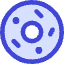 Donut Icon from Core Duo Set