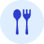 Fork Spoon Icon from Kameleon Duo Set