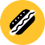 Hot Dog Icon from Kameleon Pop Set