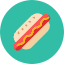 Hot Dog Icon from Kameleon Colors Set