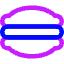 Macarons Icon from Core Neon Set