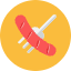 Sausage Icon from Kameleon Colors Set