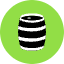 Wooden Barrel Icon from Kameleon Pop Set