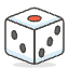 Game Dice Emoji from Emoji - Free Set