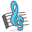 Musical Score Emoji from Emoji - Free Set
