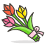 Bouquet emoji - Free transparent PNG, SVG. No sign up needed.