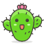 Cactus 2 emoji - Free transparent PNG, SVG. No sign up needed.