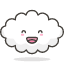 Cloud 2 emoji - Free transparent PNG, SVG. No sign up needed.