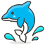 Dolphin emoji - Free transparent PNG, SVG. No sign up needed.