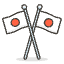 Crossed Flags Emoji from Emoji - Free Set