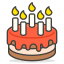 Birthday Cake 1 Emoji from Emoji - Free Set