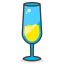 Champagne Glass 1 Emoji from Emoji - Free Set
