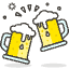 Clinking Beer Mugs Emoji from Emoji - Free Set