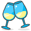 Clinking Glasses 3 Emoji from Emoji - Free Set