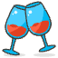 Clinking Glasses 4 Emoji from Emoji - Free Set