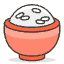 Cooked Rice Emoji from Emoji - Free Set