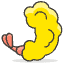 Fried Shrimp Emoji from Emoji - Free Set