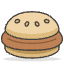 Hamburger 1 Emoji from Emoji - Free Set