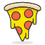 Pizza 1 Emoji from Emoji - Free Set