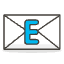 E Mail 1 Emoji from Emoji - Free Set