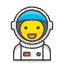 Astronaut 1 Emoji from Emoji - Free Set