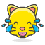 Cat Face With Tears Of Joy Emoji from Emoji - Free Set