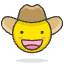 Cowboy Hat Face Emoji from Emoji - Free Set
