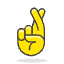 Crossed Fingers 1 Emoji from Emoji - Free Set
