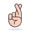 Crossed Fingers 2 Emoji from Emoji - Free Set