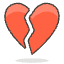Broken Heart Emoji from Emoji - Free Set