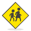 Children Crossing Emoji from Emoji - Free Set