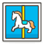 Carousel Horse Emoji from Emoji - Free Set