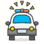Oncoming Police Car Emoji from Emoji - Free Set