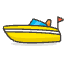 Speedboat Emoji from Emoji - Free Set