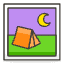 Tent Emoji from Emoji - Free Set