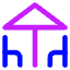 Terrace Icon from Core Neon Set
