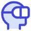Vr Headset 1 Icon from Core Duo Set