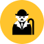Charlie Chaplin Icon from Kameleon Pop Set