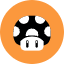 Mushroom Icon from Kameleon Pop Set