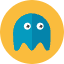 Pacman Ghost Icon from Kameleon Colors Set