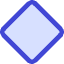 Diamond Shape Icon from Core Duo Set