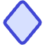 Rhombus Shape Icon from Core Duo Set