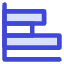 Graph Bar Horizontal Icon from Core Duo Set