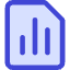 Reports Document Analytics Icon from Core Duo Set