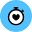Heart Watch Icon from Kameleon Pop - Free Set