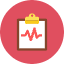 Pulse Clipboard Icon from Kameleon Colors Set