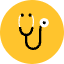 Stethoscope Icon from Kameleon Pop - Free Set